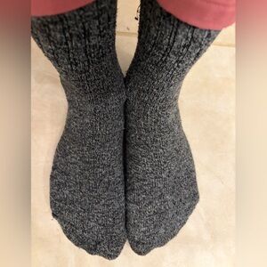 well loved knit socks